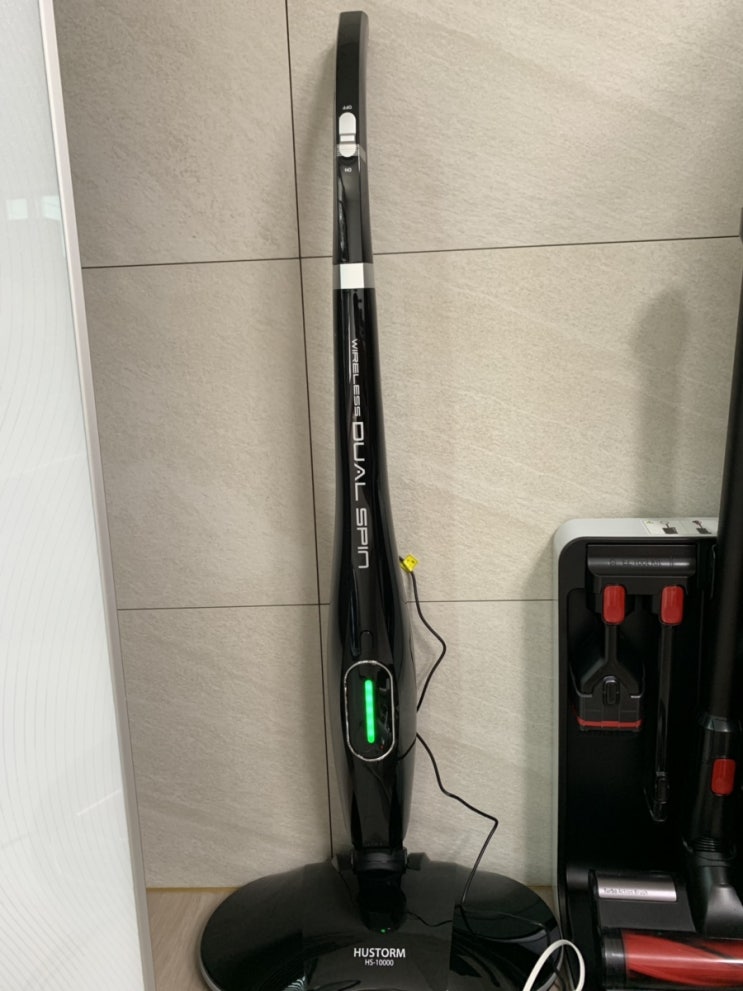  휴스톰무선듀얼스핀물걸레:)HS-10000