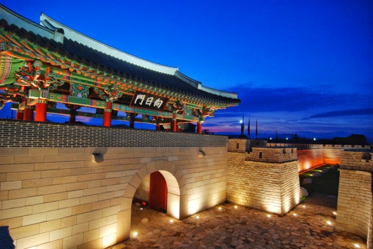  경주읍성과 금장대
