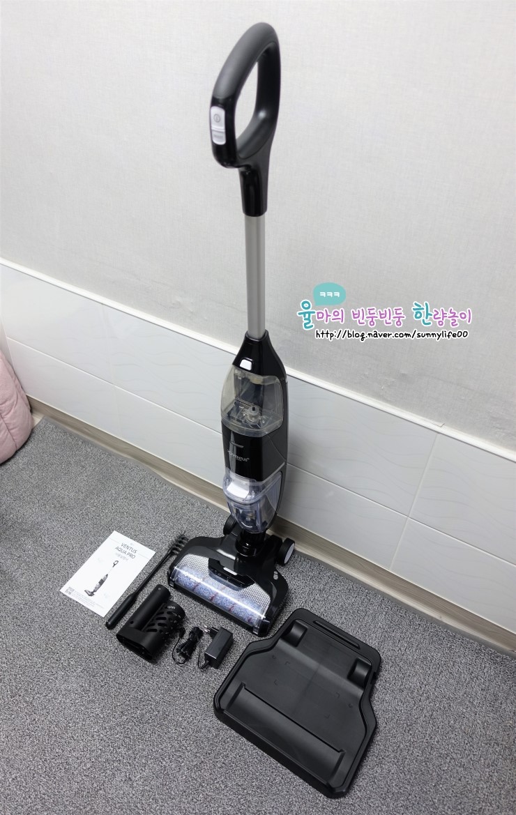  무선물걸레청소기순위 설레는 지웰 벤투스 아쿠아 프로 개봉기