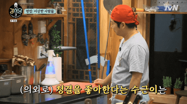  강식당3 이수근 전해수기 어머 바우젠이었구나!