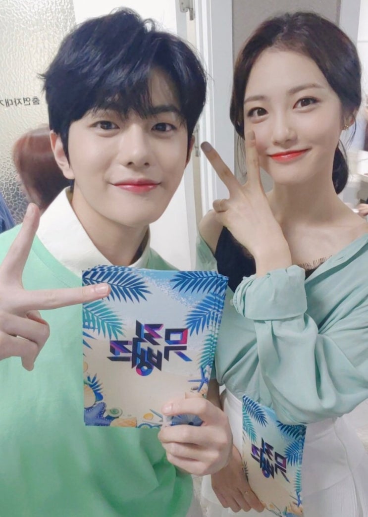 190719 뮤직뱅크 공식트위터 최보민&신예은