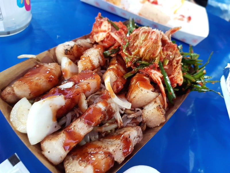 [천안 야시장] 천안 중앙시장 야시장 빛너울 야시장 방문기 #천안 푸드트럭