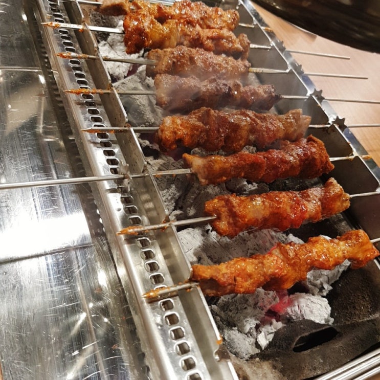  서산마라탕 칠성양꼬치 & 훠궈 가지튀김 꿔바로우 후기