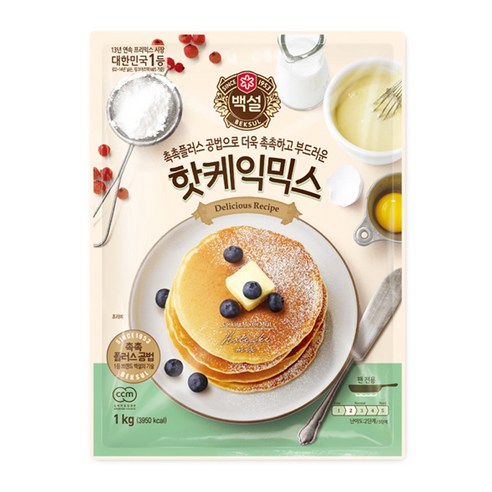  CJ백설 핫케익믹스 1kg 