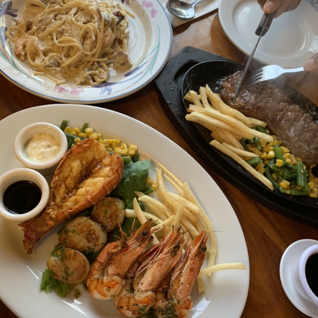  사이판 자유여행 가라판맛집 모비딕/차카페/티갤러리아/무라이찌방