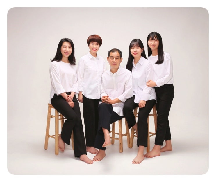  광주가족사진 노블스튜디오에서