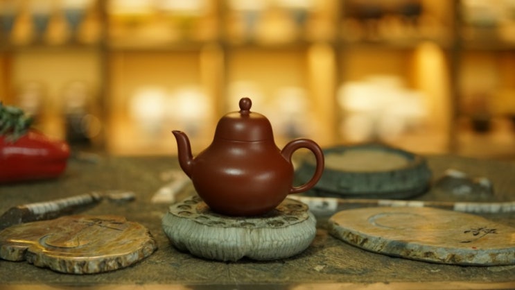  의흥(宜兴) 자사호 네 번째 글 - 화차원(和茶院) 김정원작가, 띵샨민(丁善民) 선생 공방