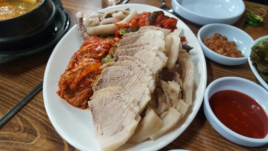 전통의 당산역 이조보쌈의 오징어보쌈 전통의 당산역 이조보쌈의 오징어보쌈