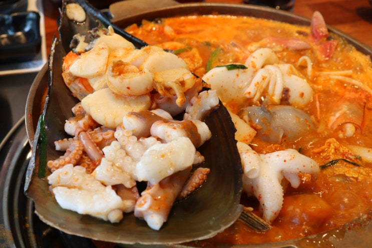  양재역회식장소 추천 :: 해물탕이 맛있는 양재동맛집 해랑!