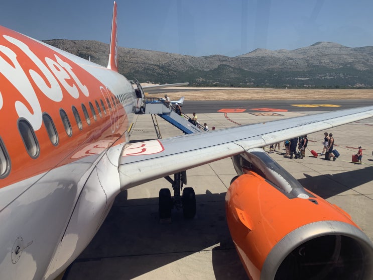  이지젯(easy Jet) 항공 두브로브니크에서 베니스까지 탑승 후기