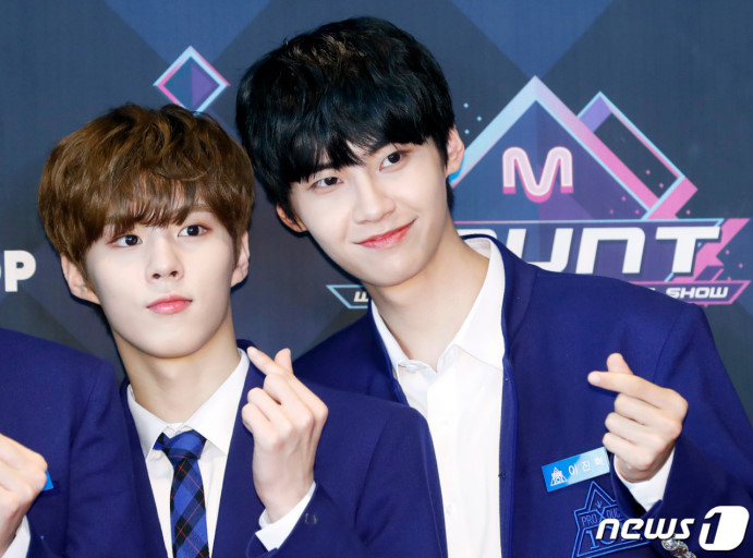  [프로듀스X101] #김우석 #이진혁 너희가 1등이다