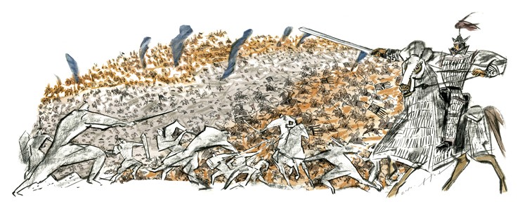  수 문제는 고구려에게 패배하였다.