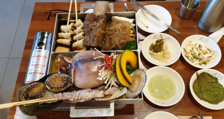  문정역 맛집 : 인기명 문정점서  조갈찜으로 친구와 중복보양식 회식한 이야기