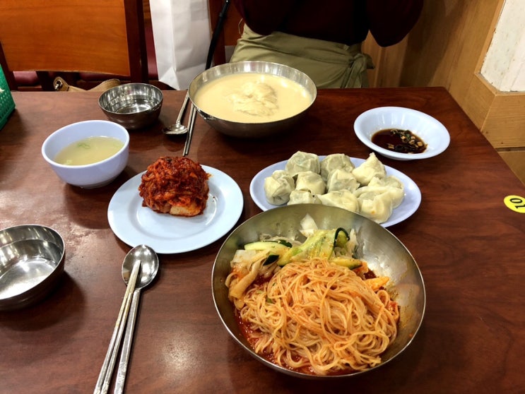  제대로 된 콩국수와 비빔국수 맛집 여의도 진주집