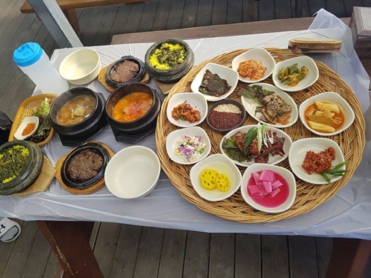  경주 보문단지 맛집 아침식사 설레임 가득! 한식대첩 줄서먹는 원조떡갈비!