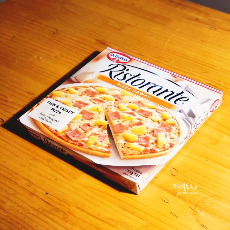 리스토란테 하와이안 피자 홈플러스에서 구매 (가격/칼로리)