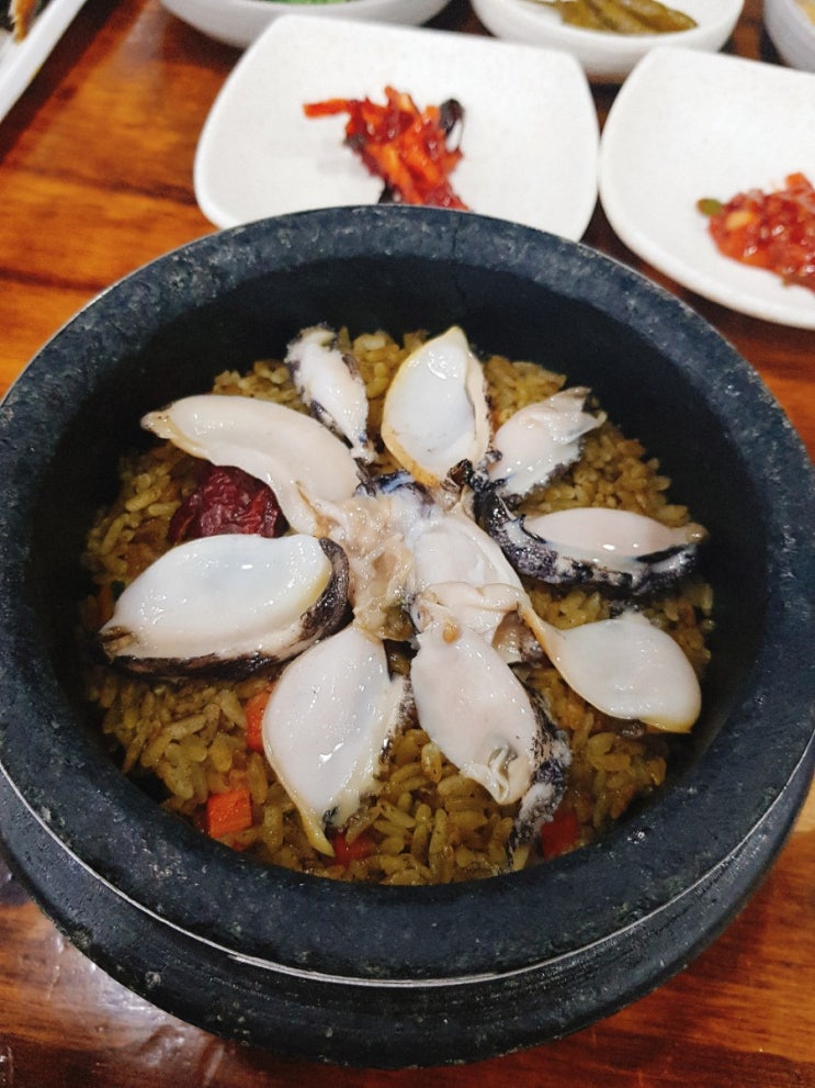  제주 세화 명진전복 전복돌솥밥 먹고왔어요