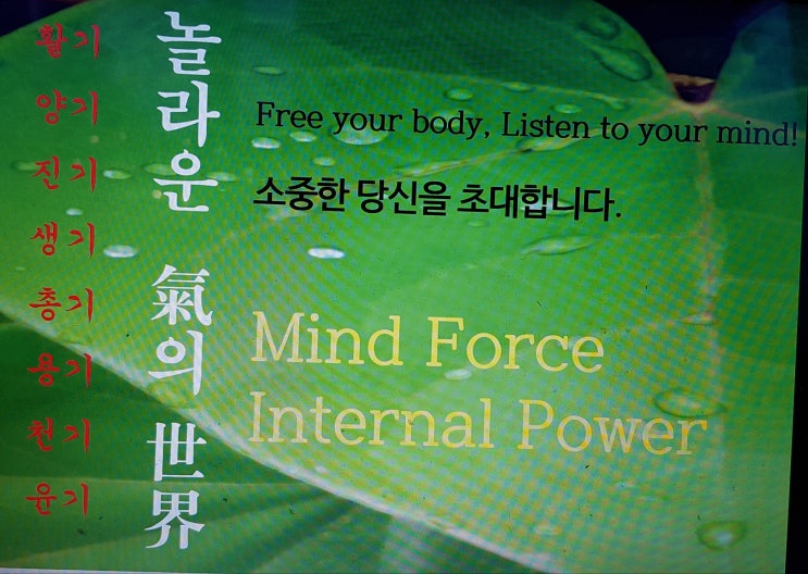 홈플러스문 화센터 강서점 - 일상에 활력! 명상코칭클리닉 특강 - 신경옥코치