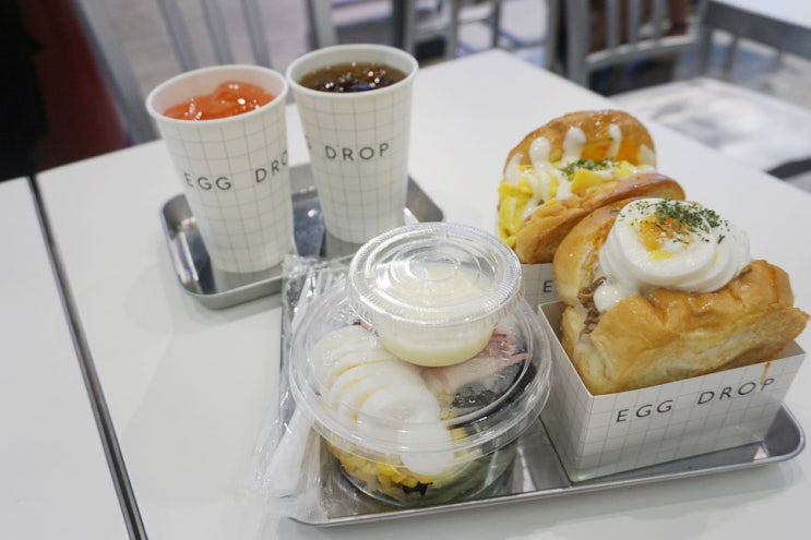  서울역 브런치 : 서울로테라스에도 에그드랍 (EGG DROP)