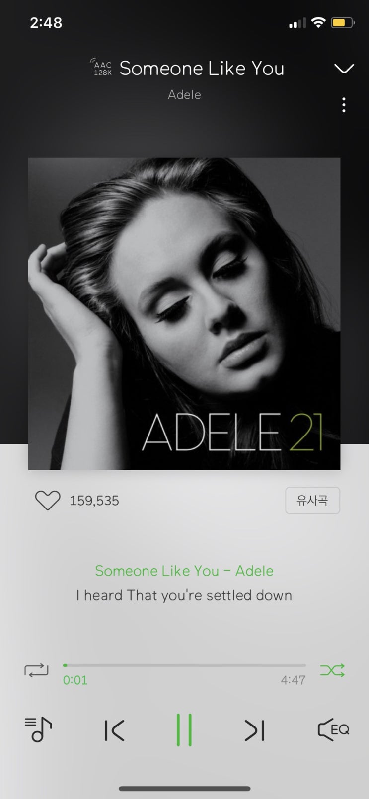  • Adele - Someone Like You 가사 해석