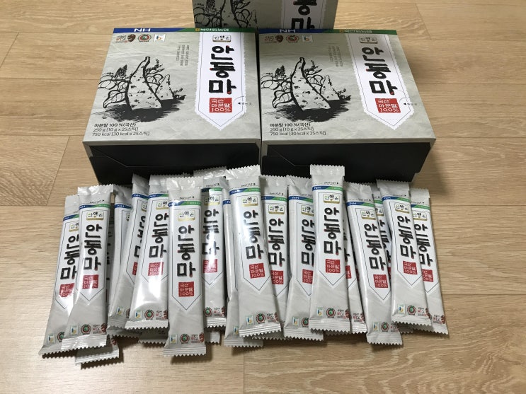  생마 대신 북안동농협 산약촌 마분말