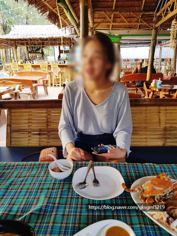  허니문)한누리여행사 카오락 허니문 후기(씨푸드음식)