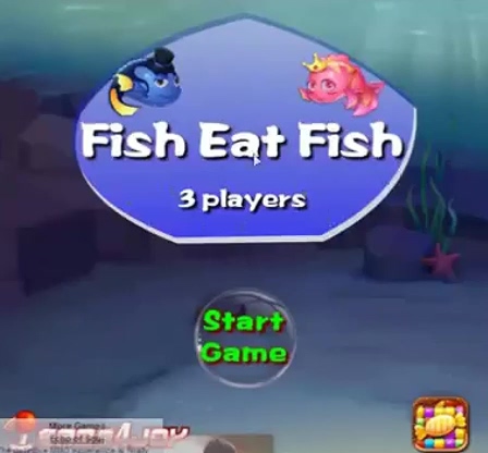 3인용 물고기 게임 (fish eat fish)