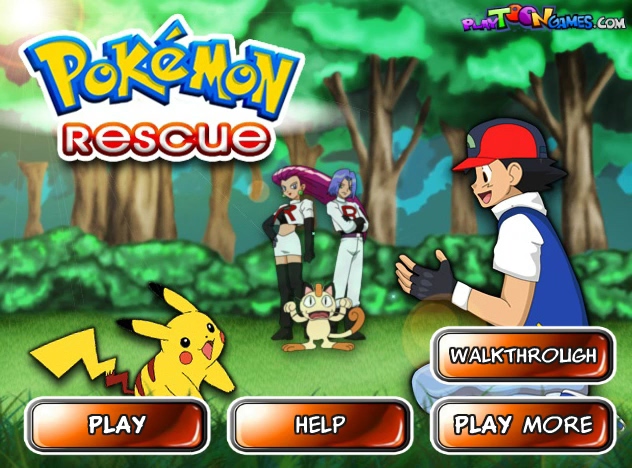  포켓몬스터 게임하기 - pokemon rescure