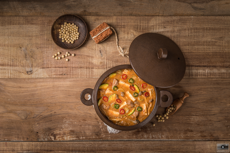  [음식사진촬영] 청국장찌개 이미지 컷 촬영