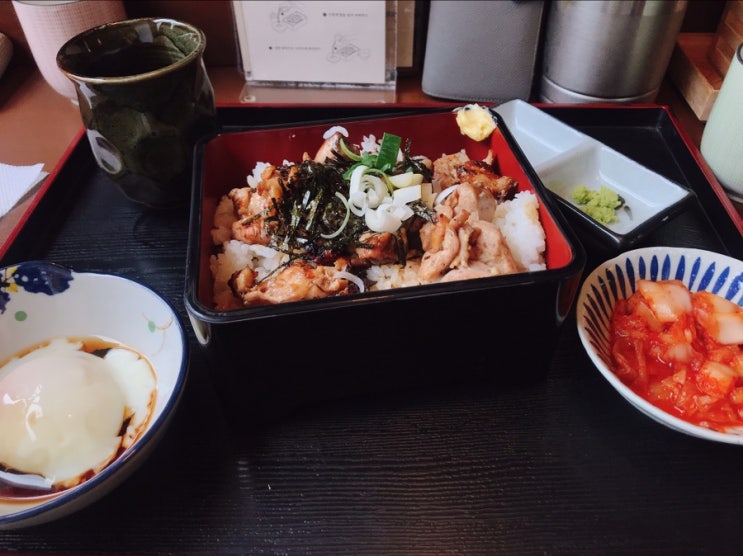  상수동 후쿠오카식 닭고기덮밥 달인 [상수닭] 방문후기(생활의 달인 방영 맛집)