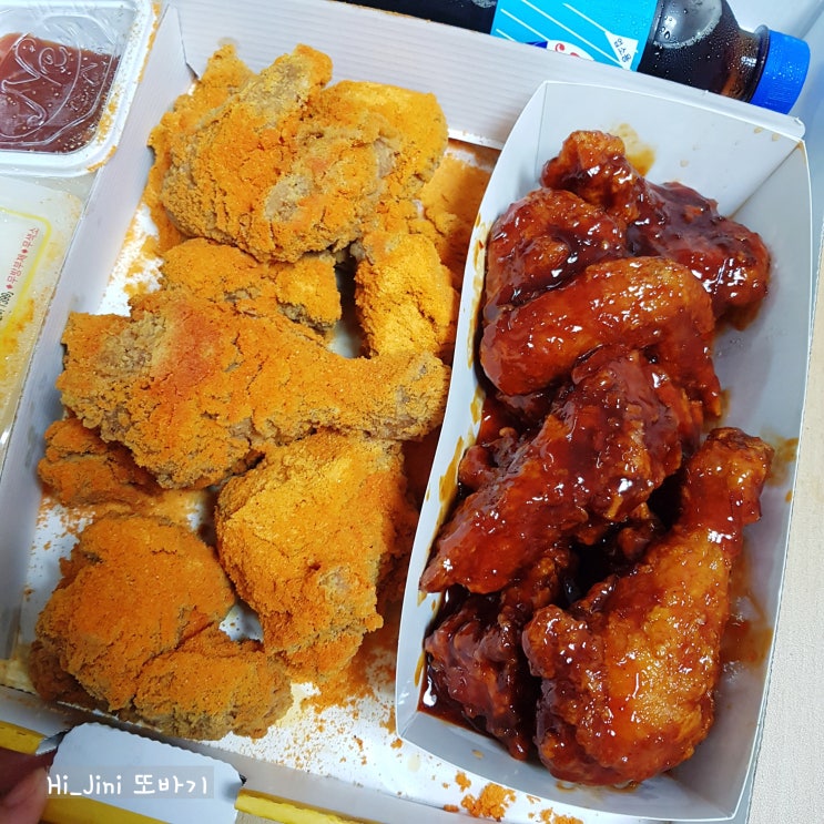  [강원] 원주/ 무실동/ 무실점/ 치킨/ 네네치킨/ 매콤치즈 스노윙/ 쇼킹 핫 양념치킨