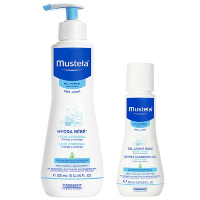  (19% 할인)무스텔라 이드라 베베 바디 로션 300ml + 젠틀 클렌징 젤 50ml 세트[무스텔라바디워시]