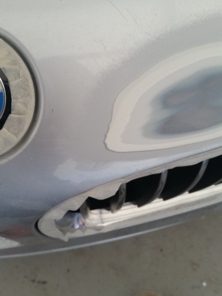  BMW GT  전범퍼 수리도색-수입차사고수리 잘하는곳1급동부공업사*의정부자동차사고수리전문*양주수입차수리전문*동두천수입차부분도색전문