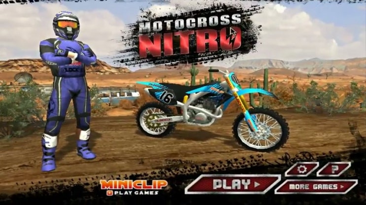  오토바이 게임하기   (Motocross Nitro)