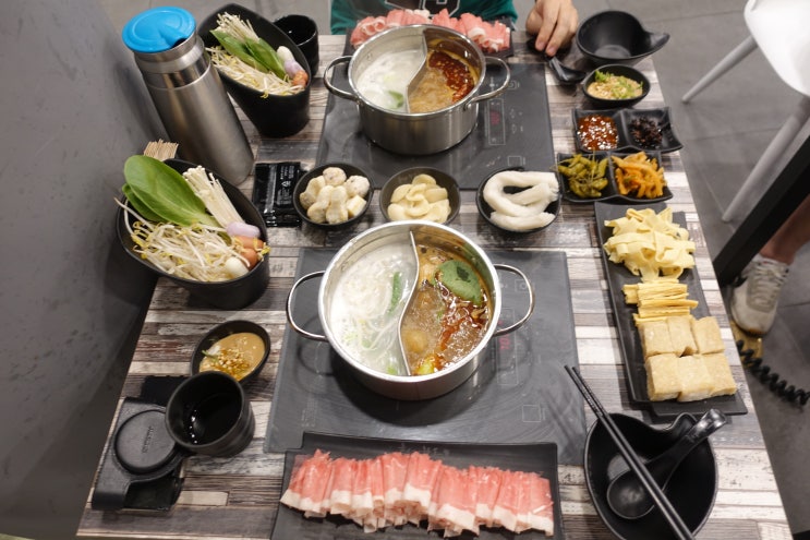  신도림 디큐브맛집 훠궈하오 1인훠궈 넘 맛있자냐