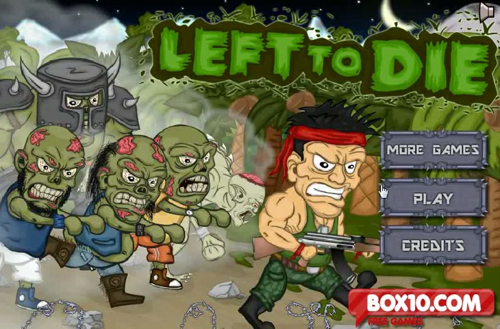  좀비 디펜스게임하기 [Left to Die]
