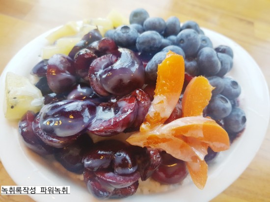 대구칠곡 우유과일빙수 존예 맛집