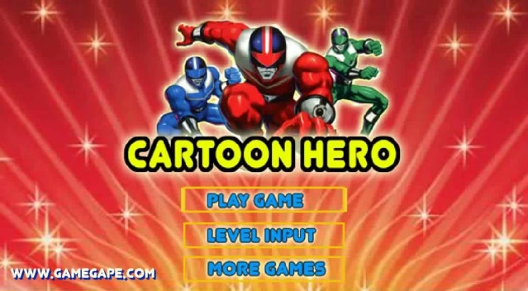 액션 플래시게임하기 [후레쉬맨 cartoon hero]