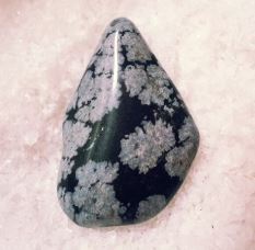7월22일탄생석 - 플라워 옵시디언 (Flower Obsidian) / 새로운 출발