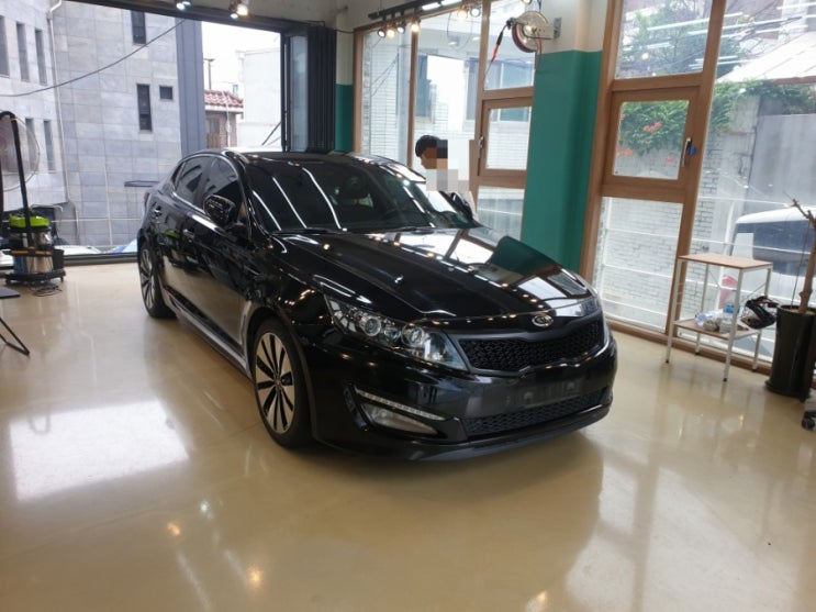  KIA K5 1.6터보 문콕 찌그러짐  수리비용