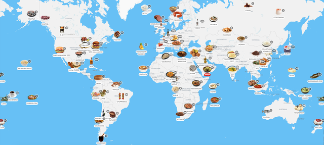 [worldwide] 각 지역 대표 음식을 한눈에 보는 사이트 - 테이스트아틀라스(Tasteatlas)