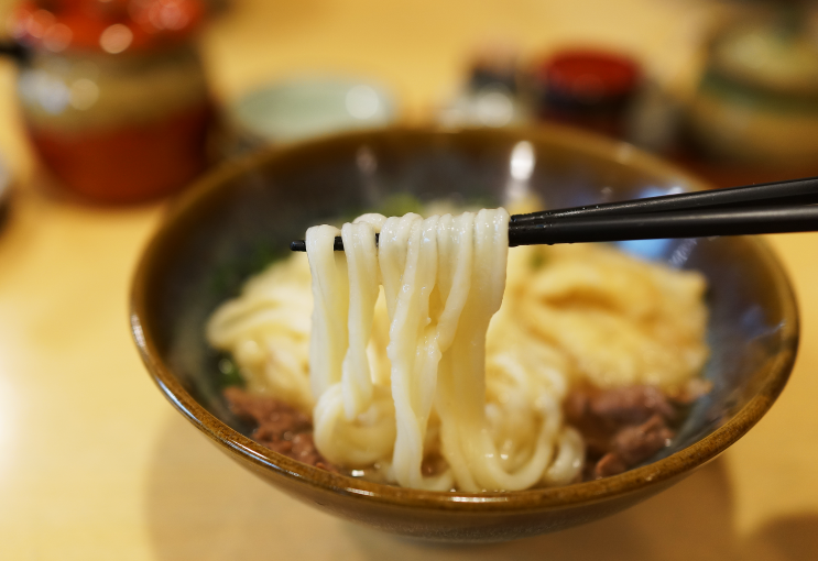  후쿠오카 하가쿠레 우동(葉隠うどん)- 한국인 입맛에 잘 맞는 우동