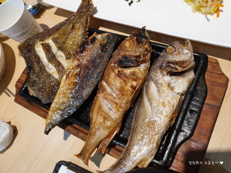  동부산 아울렛 롯데몰 맛집 - 제주항갈치 고등어쌈정식  
