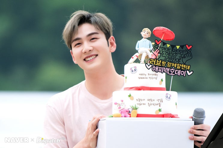  190722 디스패치 HD포토 - 뉴이스트 백호 (강동호) 생일 기념 토크 라이브 사진모음