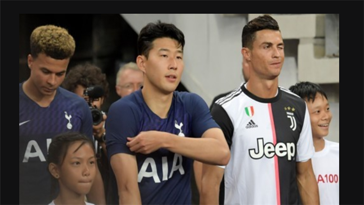 손흥민 호날두 대결 – 토트넘 3-2유벤투스 골모음.   Juventus vs Tottenham. 7월21일 