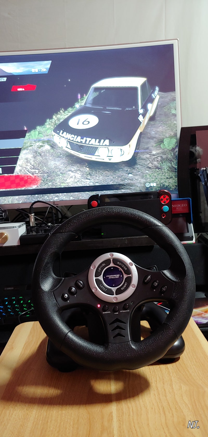 파워레이서 레볼루션 가성비 좋은 레이싱휠은 조이트론. : 네이버 블로그