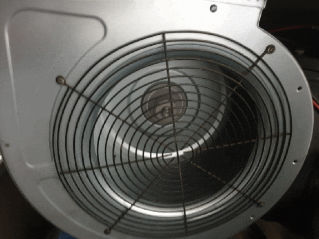  경원스크류콤프레샤 AS31(30HP) 시로코휀모터 교체작업