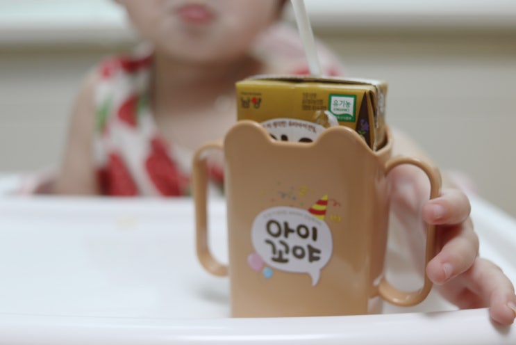  우리 아기 첫 주스 아이꼬야 배도라지와 프룬 먹여봤어요
