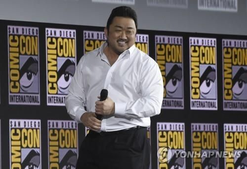  배우 마동석, 마블영화 '이터널스' 길가메시 역