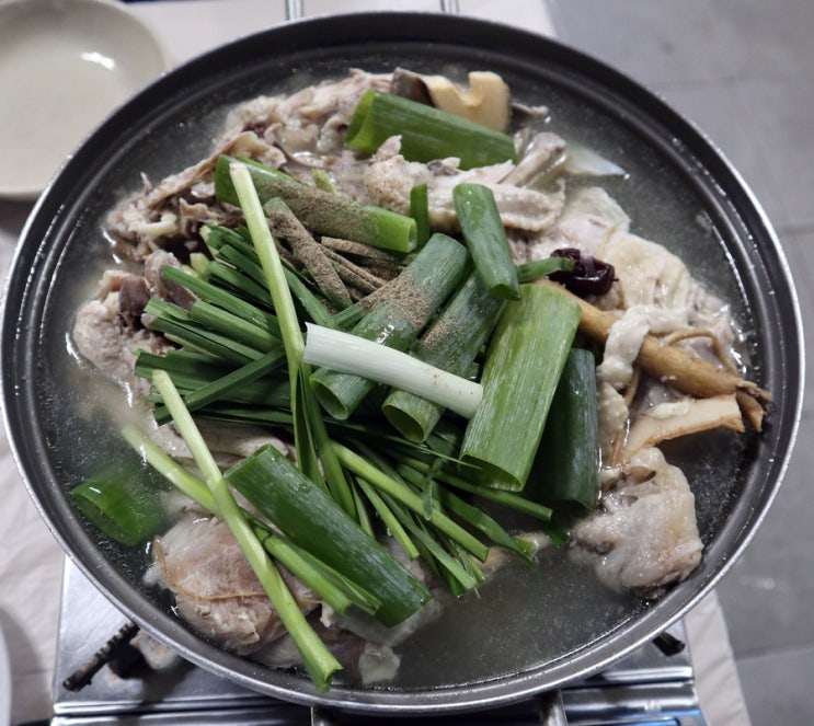  안양유원지 맛집 자연식당 닭백숙 도토리묵 해물파전 세트메뉴가 혜자스럽다.